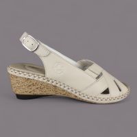 Sandały Damskie Rieker 66189-60 Beżowe | Skóra Naturalna