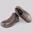 RIEKER 03657-25 botki męskie skórzane brązowe - extra wide