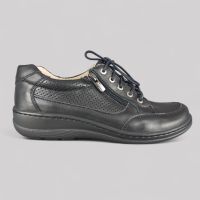 Półbuty Helios 357 Czarne | Wygodne Skórzane Buty