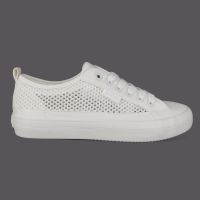 Trampki damskie Lee Cooper LCW-26-02-4066L Białe – Siatka Mesh, Kauczuk