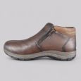 RIEKER 03657-25 botki męskie skórzane brązowe - extra wide