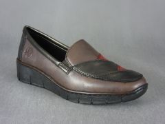 Półbuty damskie RIEKER 53785-25