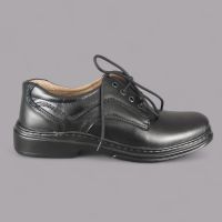 Półbuty Męskie Mariusz 190 Czarne | Szerokie Polskie Buty