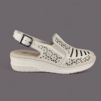 Sandały Damskie Rieker 48763-60 Beżowe | Zakryte Palce