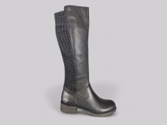Kozaki damskie RIEKER Z9591-00 szerokie