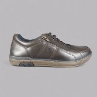 Półbuty męskie Pegada 119313-03 Brązowe – Skóra, Złoty Zamek, EVA