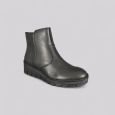 Stylowe skórzane botki damskie RIEKER X9165-01 