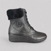 Trzewiki zimowe damskie botki RIEKER Y4401-00