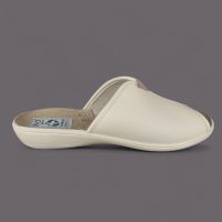 Klapki Adanex 20028 Beżowe | Lekkie Komfortowe 