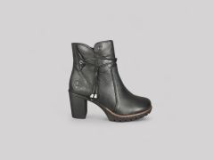 Botki damskie na obcasie RIEKER Y2567-00